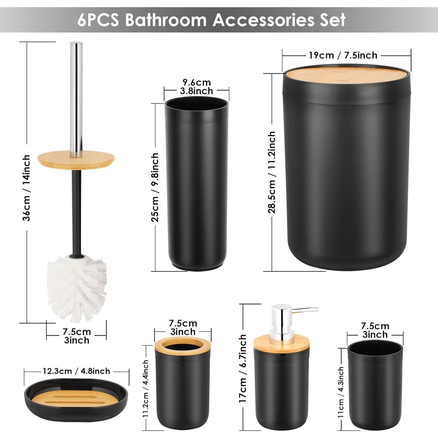 buy bathroom set with soap dispenser