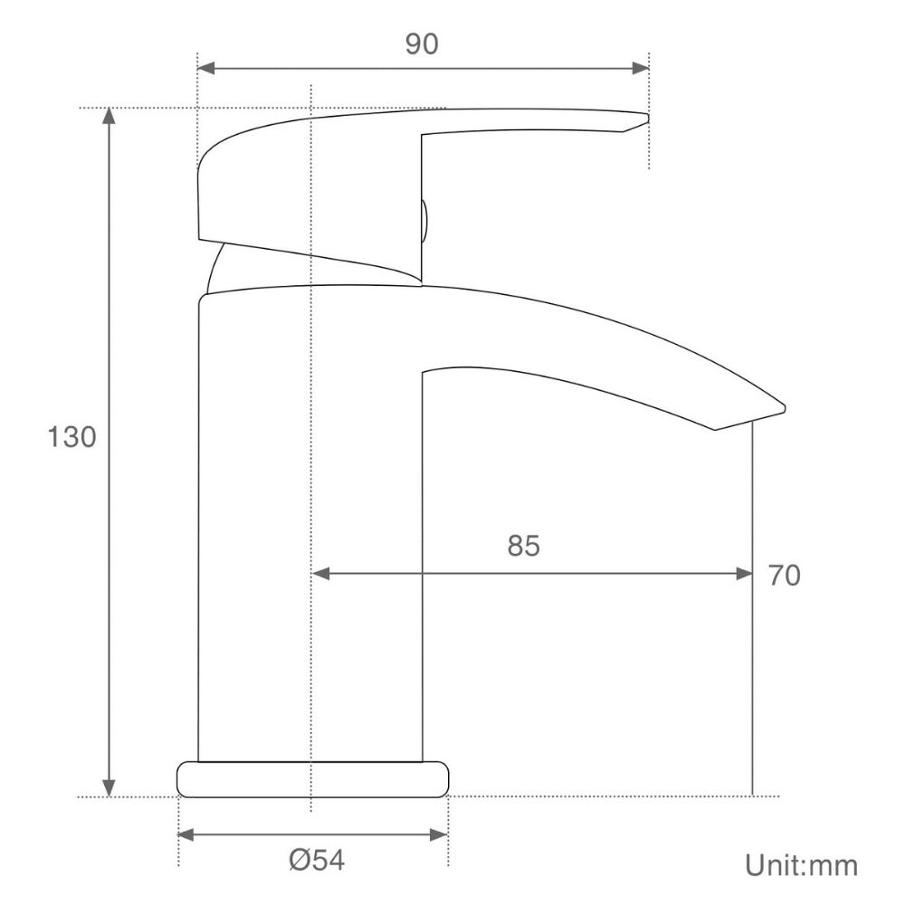 buy bathroom sink taps waterfall round